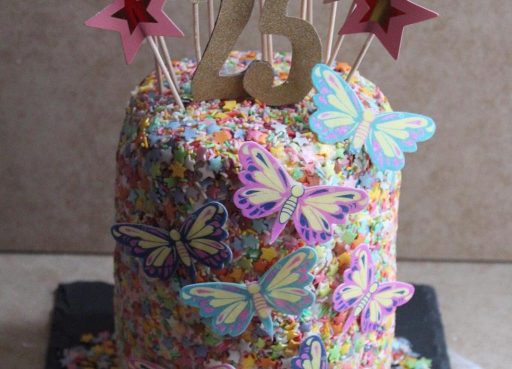 25th Birthday Cake – The Baking Nutritionist